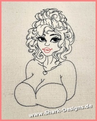 Stickdatei Sexy Girl in 5...