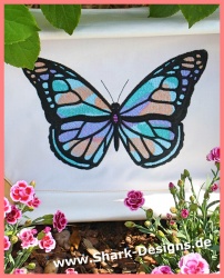 Stickdatei Schmetterling in...