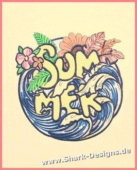 Embroidery file Summer in 6...