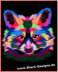 NEON Raccoon, the slightly...