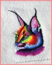 NEON  Caracal, die etwas andere Katze in 6 Größen