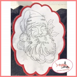 Embroidery file Santa...