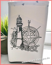 Embroidery file lighthouse...