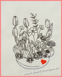 Embroidery file flower...