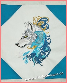 Embroidery file Celtic Wolf...
