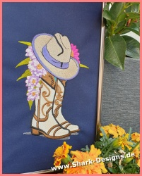Embroidery file Cowgirl...