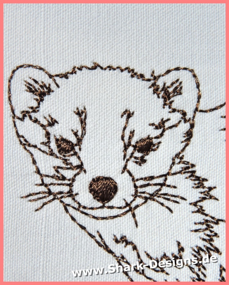 Sable Ferret Cross Stitch Pattern PDF Bundle Sable Ferret Embroidery PDF  Instant Download Small 