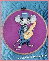 Embroidery file music mouse...