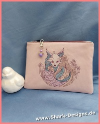 Japan fox embroidery file...