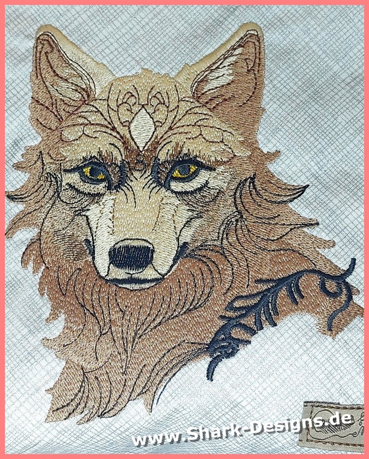 Stickdatei Wolf 6