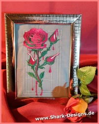 Embroidery file Rosenrot in...