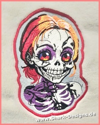 Spookie Girl embroidery...