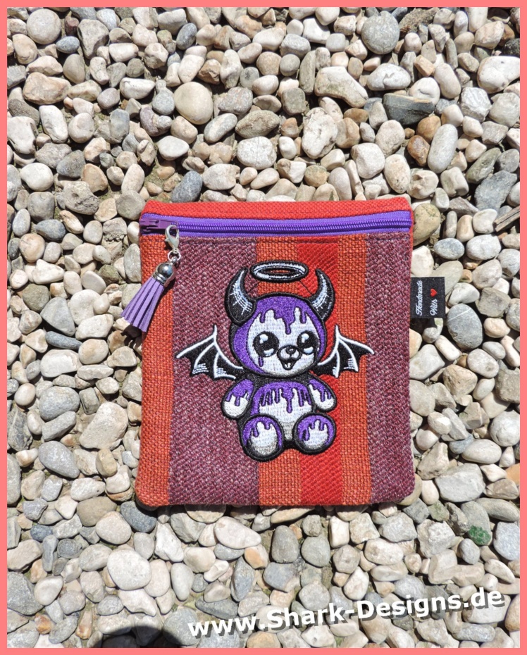 Mini Devil Insert Image Embroidery file Mini Devil in 7 cheeky sizes