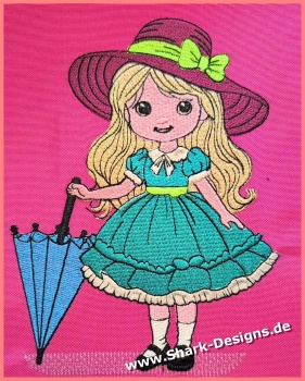 Stickdatei London Doll,...