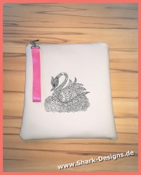 Stickdatei Line Art Schwan,...