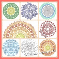 Stickdateien Mandala-Set...