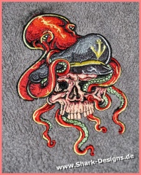 Stickdatei Skull Octopussi,...