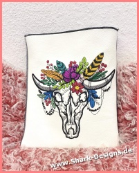 Stickdatei Hippie Bull, 2...