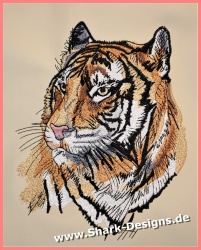 Embroidery file Tiger 2 in...