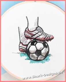 Embroidery file Soccer in 9...