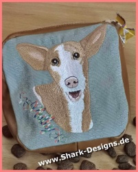 Embroidery file Podenco, a...